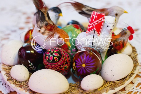  30.03.2013 ZDJECIE ILUSTRACYJNE N/Z OZDOBY WIELKANOCNE  