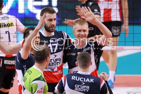  13.04.2013 RZESZOW SIATKOWKA PLUS LIGA 2012/2013 MEN VOLLEYBALL POLAND POLISH PLUSLIGA LEAGUE SEASON 2012/2013 FINAL 3. MECZ ASSECO RESOVIA RZESZOW - ZAKSA KEDZIERZYN KOZLE N/Z RADOSC MARCIN MOZDZONEK PAWEL ZAGUMNY  