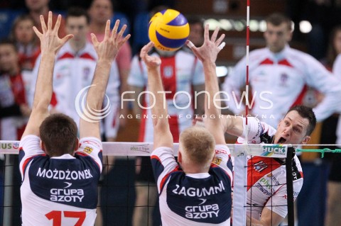  13.04.2013 RZESZOW SIATKOWKA PLUS LIGA 2012/2013 MEN VOLLEYBALL POLAND POLISH PLUSLIGA LEAGUE SEASON 2012/2013 FINAL 3. MECZ ASSECO RESOVIA RZESZOW - ZAKSA KEDZIERZYN KOZLE N/Z ALEH ACHREM OLIEG AKHREM MARCIN MOZDZONEK PAWEL ZAGUMNY  