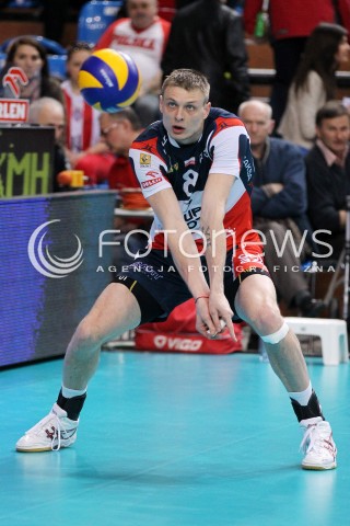  13.04.2013 RZESZOW SIATKOWKA PLUS LIGA 2012/2013 MEN VOLLEYBALL POLAND POLISH PLUSLIGA LEAGUE SEASON 2012/2013 FINAL 3. MECZ ASSECO RESOVIA RZESZOW - ZAKSA KEDZIERZYN KOZLE N/Z JURIJ GLADYR SYLWETKA  