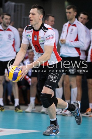  13.04.2013 RZESZOW SIATKOWKA PLUS LIGA 2012/2013 MEN VOLLEYBALL POLAND POLISH PLUSLIGA LEAGUE SEASON 2012/2013 FINAL 3. MECZ ASSECO RESOVIA RZESZOW - ZAKSA KEDZIERZYN KOZLE N/Z ALEH ACHREM OLIEG AKHREM SYLWETKA  