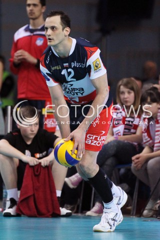  13.04.2013 RZESZOW SIATKOWKA PLUS LIGA 2012/2013 MEN VOLLEYBALL POLAND POLISH PLUSLIGA LEAGUE SEASON 2012/2013 FINAL 3. MECZ ASSECO RESOVIA RZESZOW - ZAKSA KEDZIERZYN KOZLE N/Z FELIPE FONTELES SYLWETKA  