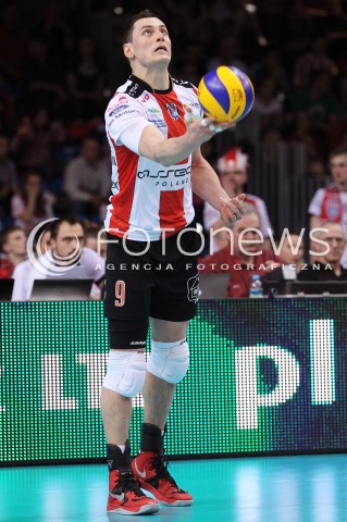  13.04.2013 RZESZOW SIATKOWKA PLUS LIGA 2012/2013 MEN VOLLEYBALL POLAND POLISH PLUSLIGA LEAGUE SEASON 2012/2013 FINAL 3. MECZ ASSECO RESOVIA RZESZOW - ZAKSA KEDZIERZYN KOZLE N/Z ZBIGNIEW BARTMAN SYLWETKA  