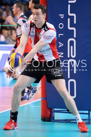  13.04.2013 RZESZOW SIATKOWKA PLUS LIGA 2012/2013 MEN VOLLEYBALL POLAND POLISH PLUSLIGA LEAGUE SEASON 2012/2013 FINAL 3. MECZ ASSECO RESOVIA RZESZOW - ZAKSA KEDZIERZYN KOZLE N/Z JOCHEN SCHOPS SYLWETKA  