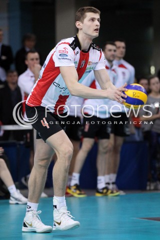  13.04.2013 RZESZOW SIATKOWKA PLUS LIGA 2012/2013 MEN VOLLEYBALL POLAND POLISH PLUSLIGA LEAGUE SEASON 2012/2013 FINAL 3. MECZ ASSECO RESOVIA RZESZOW - ZAKSA KEDZIERZYN KOZLE N/Z PIOTR NOWAKOWSKI SYLWETKA  
