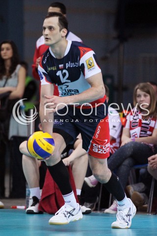  13.04.2013 RZESZOW SIATKOWKA PLUS LIGA 2012/2013 MEN VOLLEYBALL POLAND POLISH PLUSLIGA LEAGUE SEASON 2012/2013 FINAL 3. MECZ ASSECO RESOVIA RZESZOW - ZAKSA KEDZIERZYN KOZLE N/Z FELIPE FONTELES SYLWETKA  