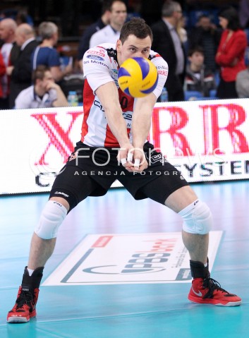  13.04.2013 RZESZOW SIATKOWKA PLUS LIGA 2012/2013 MEN VOLLEYBALL POLAND POLISH PLUSLIGA LEAGUE SEASON 2012/2013 FINAL 3. MECZ ASSECO RESOVIA RZESZOW - ZAKSA KEDZIERZYN KOZLE N/Z ZBIGNIEW BARTMAN SYLWETKA  