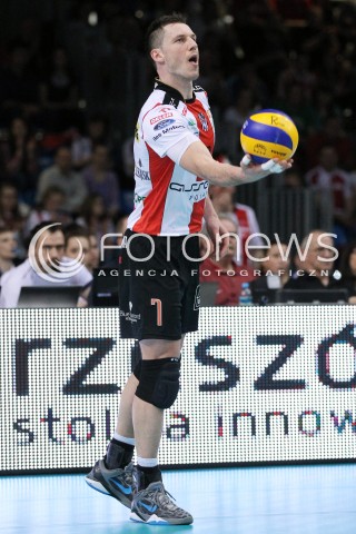  13.04.2013 RZESZOW SIATKOWKA PLUS LIGA 2012/2013 MEN VOLLEYBALL POLAND POLISH PLUSLIGA LEAGUE SEASON 2012/2013 FINAL 3. MECZ ASSECO RESOVIA RZESZOW - ZAKSA KEDZIERZYN KOZLE N/Z ALEH ACHREM OLIEG AKHREM SYLWETKA  