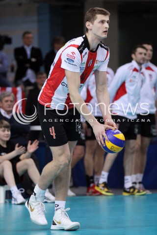  13.04.2013 RZESZOW SIATKOWKA PLUS LIGA 2012/2013 MEN VOLLEYBALL POLAND POLISH PLUSLIGA LEAGUE SEASON 2012/2013 FINAL 3. MECZ ASSECO RESOVIA RZESZOW - ZAKSA KEDZIERZYN KOZLE N/Z PIOTR NOWAKOWSKI SYLWETKA  