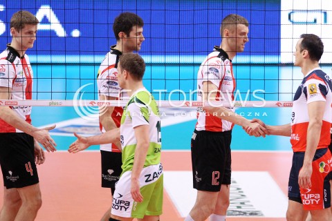  13.04.2013 RZESZOW SIATKOWKA PLUS LIGA 2012/2013 MEN VOLLEYBALL POLAND POLISH PLUSLIGA LEAGUE SEASON 2012/2013 FINAL 3. MECZ ASSECO RESOVIA RZESZOW - ZAKSA KEDZIERZYN KOZLE N/Z PIOTR GACEK FELIPE FONTELES LUKASZ PERLOWSKI PIOTR NOWAKOWSKI GRZEGORZ KOSOK  