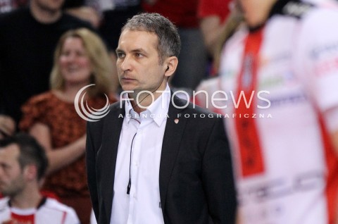  13.04.2013 RZESZOW SIATKOWKA PLUS LIGA 2012/2013 MEN VOLLEYBALL POLAND POLISH PLUSLIGA LEAGUE SEASON 2012/2013 FINAL 3. MECZ ASSECO RESOVIA RZESZOW - ZAKSA KEDZIERZYN KOZLE N/Z ANDRZEJ KOWAL TRENER ( HEAD COACH )  