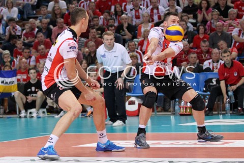  13.04.2013 RZESZOW SIATKOWKA PLUS LIGA 2012/2013 MEN VOLLEYBALL POLAND POLISH PLUSLIGA LEAGUE SEASON 2012/2013 FINAL 3. MECZ ASSECO RESOVIA RZESZOW - ZAKSA KEDZIERZYN KOZLE N/Z ALEH ACHREM OLIEG AKHREM PAUL LOTMAN  