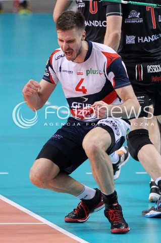  14.04.2013 RZESZOW SIATKOWKA PLUS LIGA 2012/2013 MEN VOLLEYBALL POLAND POLISH PLUSLIGA LEAGUE SEASON 2012/2013 FINAL 4. MECZ ASSECO RESOVIA RZESZOW - ZAKSA KEDZIERZYN KOZLE N/Z ANTONIN ROUZIER RADOSC  