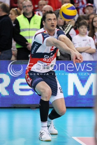  14.04.2013 RZESZOW SIATKOWKA PLUS LIGA 2012/2013 MEN VOLLEYBALL POLAND POLISH PLUSLIGA LEAGUE SEASON 2012/2013 FINAL 4. MECZ ASSECO RESOVIA RZESZOW - ZAKSA KEDZIERZYN KOZLE N/Z FELIPE FONTELES SYLWETKA  