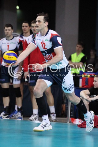  14.04.2013 RZESZOW SIATKOWKA PLUS LIGA 2012/2013 MEN VOLLEYBALL POLAND POLISH PLUSLIGA LEAGUE SEASON 2012/2013 FINAL 4. MECZ ASSECO RESOVIA RZESZOW - ZAKSA KEDZIERZYN KOZLE N/Z FELIPE FONTELES SYLWETKA  