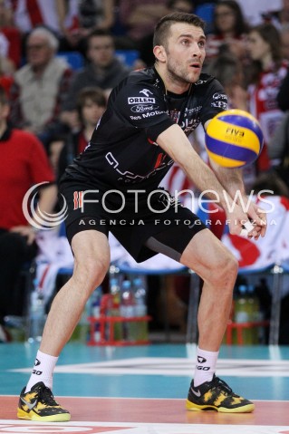  14.04.2013 RZESZOW SIATKOWKA PLUS LIGA 2012/2013 MEN VOLLEYBALL POLAND POLISH PLUSLIGA LEAGUE SEASON 2012/2013 FINAL 4. MECZ ASSECO RESOVIA RZESZOW - ZAKSA KEDZIERZYN KOZLE N/Z NIKOLA KOVACEVIC SYLWETKA  