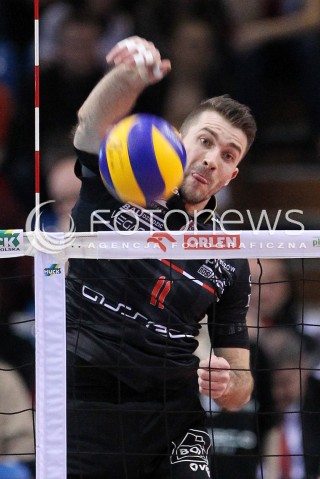  14.04.2013 RZESZOW SIATKOWKA PLUS LIGA 2012/2013 MEN VOLLEYBALL POLAND POLISH PLUSLIGA LEAGUE SEASON 2012/2013 FINAL 4. MECZ ASSECO RESOVIA RZESZOW - ZAKSA KEDZIERZYN KOZLE N/Z NIKOLA KOVACEVIC SYLWETKA  