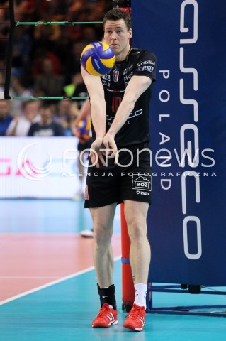  14.04.2013 RZESZOW SIATKOWKA PLUS LIGA 2012/2013 MEN VOLLEYBALL POLAND POLISH PLUSLIGA LEAGUE SEASON 2012/2013 FINAL 4. MECZ ASSECO RESOVIA RZESZOW - ZAKSA KEDZIERZYN KOZLE N/Z JOCHEN SCHOPS SYLWETKA  