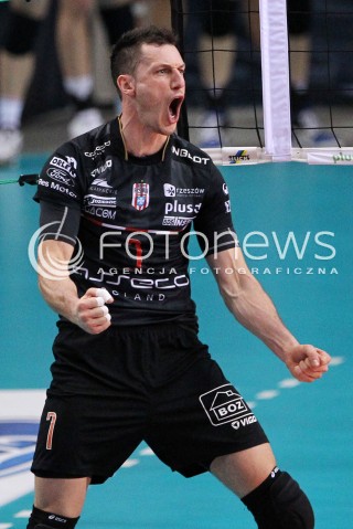  14.04.2013 RZESZOW SIATKOWKA PLUS LIGA 2012/2013 MEN VOLLEYBALL POLAND POLISH PLUSLIGA LEAGUE SEASON 2012/2013 FINAL 4. MECZ ASSECO RESOVIA RZESZOW - ZAKSA KEDZIERZYN KOZLE N/Z ALEH ACHREM OLIEG AKHREM RADOSC  