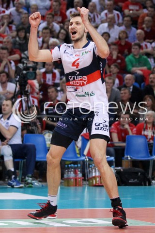  14.04.2013 RZESZOW SIATKOWKA PLUS LIGA 2012/2013 MEN VOLLEYBALL POLAND POLISH PLUSLIGA LEAGUE SEASON 2012/2013 FINAL 4. MECZ ASSECO RESOVIA RZESZOW - ZAKSA KEDZIERZYN KOZLE N/Z ANTONIN ROUZIER RADOSC  