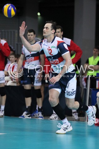  14.04.2013 RZESZOW SIATKOWKA PLUS LIGA 2012/2013 MEN VOLLEYBALL POLAND POLISH PLUSLIGA LEAGUE SEASON 2012/2013 FINAL 4. MECZ ASSECO RESOVIA RZESZOW - ZAKSA KEDZIERZYN KOZLE N/Z FELIPE FONTELES SYLWETKA  