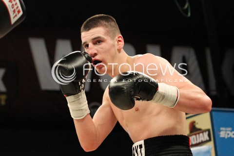  20.04.2013 RZESZOW BOKS BOXING GALA BOKSU WOJAK BOXING NIGHT W RZESZOWIE N/Z KRZYSZTOF KOPYTEK  