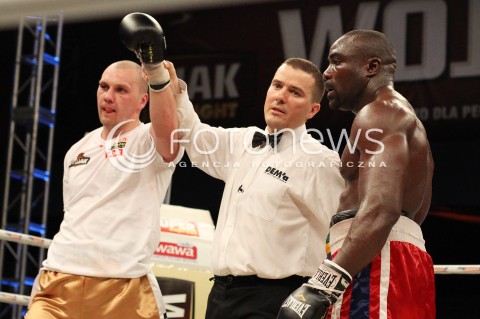  20.04.2013 RZESZOW BOKS BOXING GALA BOKSU WOJAK BOXING NIGHT W RZESZOWIE N/Z KRZYSZTOF GLOWACKI TAYLOR MABIKA  