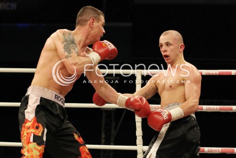  20.04.2013 RZESZOW BOKS BOXING GALA BOKSU WOJAK BOXING NIGHT W RZESZOWIE N/Z KAMIL LASZCZYK KRZYSZTOF ROGOWSKI  