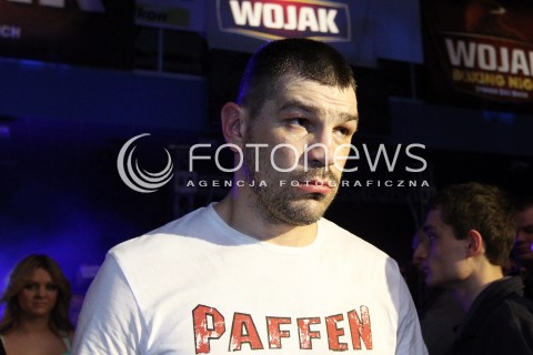  20.04.2013 RZESZOW BOKS BOXING GALA BOKSU WOJAK BOXING NIGHT W RZESZOWIE N/Z TARAS BIDENKO BYDENKO  