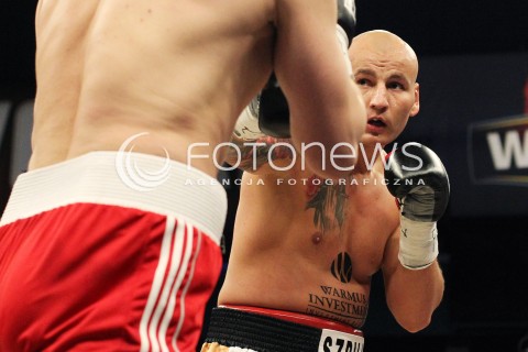  20.04.2013 RZESZOW BOKS BOXING GALA BOKSU WOJAK BOXING NIGHT W RZESZOWIE N/Z ARTUR SZPILKA TARAS BIDENKO BYDENKO WALKA  