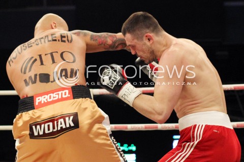  20.04.2013 RZESZOW BOKS BOXING GALA BOKSU WOJAK BOXING NIGHT W RZESZOWIE N/Z ARTUR SZPILKA TARAS BIDENKO BYDENKO WALKA  
