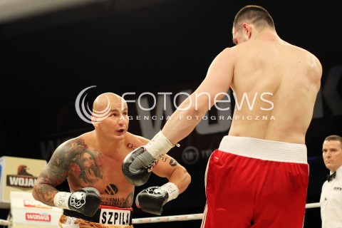  20.04.2013 RZESZOW BOKS BOXING GALA BOKSU WOJAK BOXING NIGHT W RZESZOWIE N/Z ARTUR SZPILKA TARAS BIDENKO BYDENKO WALKA  