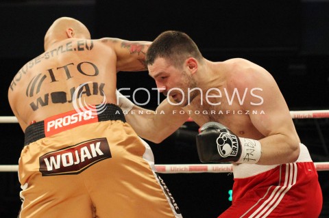  20.04.2013 RZESZOW BOKS BOXING GALA BOKSU WOJAK BOXING NIGHT W RZESZOWIE N/Z ARTUR SZPILKA TARAS BIDENKO BYDENKO WALKA  