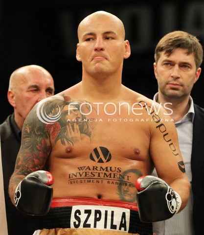  20.04.2013 RZESZOW BOKS BOXING GALA BOKSU WOJAK BOXING NIGHT W RZESZOWIE N/Z ARTUR SZPILKA  