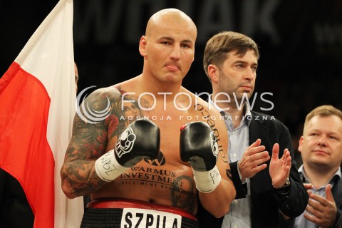  20.04.2013 RZESZOW BOKS BOXING GALA BOKSU WOJAK BOXING NIGHT W RZESZOWIE N/Z ARTUR SZPILKA ANRZEJ WASILEWSKI  