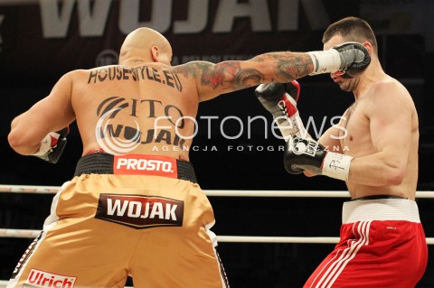  20.04.2013 RZESZOW BOKS BOXING GALA BOKSU WOJAK BOXING NIGHT W RZESZOWIE N/Z ARTUR SZPILKA TARAS BIDENKO BYDENKO WALKA  