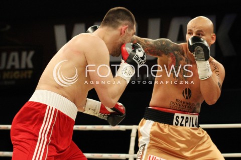  20.04.2013 RZESZOW BOKS BOXING GALA BOKSU WOJAK BOXING NIGHT W RZESZOWIE N/Z ARTUR SZPILKA TARAS BIDENKO BYDENKO WALKA  
