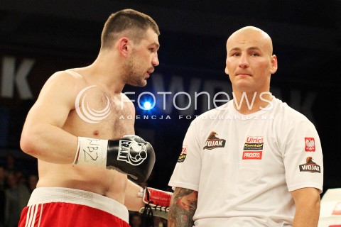  20.04.2013 RZESZOW BOKS BOXING GALA BOKSU WOJAK BOXING NIGHT W RZESZOWIE N/Z ARTUR SZPILKA TARAS BIDENKO BYDENKO WALKA  