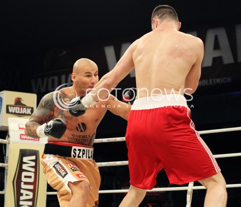  20.04.2013 RZESZOW BOKS BOXING GALA BOKSU WOJAK BOXING NIGHT W RZESZOWIE N/Z ARTUR SZPILKA TARAS BIDENKO BYDENKO WALKA  