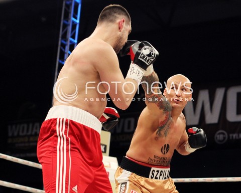  20.04.2013 RZESZOW BOKS BOXING GALA BOKSU WOJAK BOXING NIGHT W RZESZOWIE N/Z ARTUR SZPILKA TARAS BIDENKO BYDENKO WALKA  
