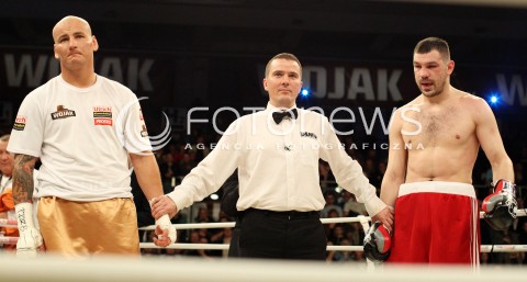  20.04.2013 RZESZOW BOKS BOXING GALA BOKSU WOJAK BOXING NIGHT W RZESZOWIE N/Z ARTUR SZPILKA TARAS BIDENKO BYDENKO WALKA  