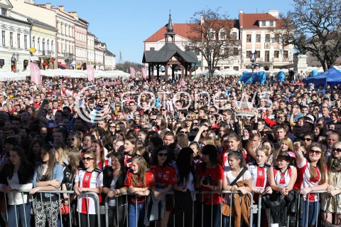 Powitanie siatkarzy Asseco Resovii w Rzeszowie