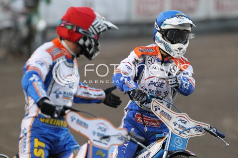  21.04.2013 RZESZOW ZUZEL SPEEDWAY ENEA EKSTRALIGA PGE MARMA RZESZOW - DOSPEL WLOKNIARZ CZESTOCHOWA N/Z GRZEGORZ WALASEK (CZERWONY), LUKASZ SOWKA (NIEBIESKI)  