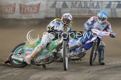  21.04.2013 RZESZOW ZUZEL SPEEDWAY ENEA EKSTRALIGA PGE MARMA RZESZOW - DOSPEL WLOKNIARZ CZESTOCHOWA N/Z DAWID LAMPART (NIEBIESKI), RAFAL SZOMBIERSKI (BIALY)   