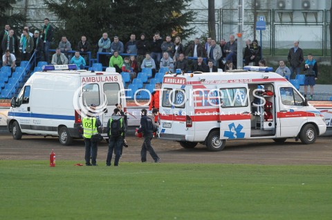  21.04.2013 RZESZOW ZUZEL SPEEDWAY ENEA EKSTRALIGA PGE MARMA RZESZOW - DOSPEL WLOKNIARZ CZESTOCHOWA N/Z NICKI PEDERSEN WYPADEK  