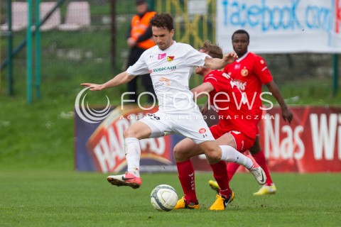  04.05.2013 LODZ PILKA NOZNA T-MOBILE EKSTRAKLASA SEZON 2012/2013 FOOTBALL POLISH EKSTRAKLASA SEASON WIDZEW LODZ - JAGIELLONIA BIALYSTOK N/Z DANIEL QUINTANA   