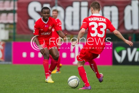  04.05.2013 LODZ PILKA NOZNA T-MOBILE EKSTRAKLASA SEZON 2012/2013 FOOTBALL POLISH EKSTRAKLASA SEASON WIDZEW LODZ - JAGIELLONIA BIALYSTOK N/Z PRINCEWILL OKACHI   