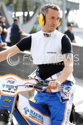  05.05.2013 RZESZOW ZUZEL SPEEDWAY ENEA EKSTRALIGA DERBY MALOPOLSKI MECZ PGE MARMA RZESZOW - UNIA TARNOW N/Z GRZEGORZ WALASEK SYLWETKA  