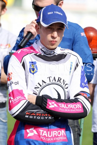  05.05.2013 RZESZOW ZUZEL SPEEDWAY ENEA EKSTRALIGA DERBY MALOPOLSKI MECZ PGE MARMA RZESZOW - UNIA TARNOW N/Z JAKUB JAMROG SYLWETKA  