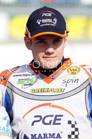  05.05.2013 RZESZOW ZUZEL SPEEDWAY ENEA EKSTRALIGA DERBY MALOPOLSKI MECZ PGE MARMA RZESZOW - UNIA TARNOW N/Z DENNIS ANDERSSON SYLWETKA  